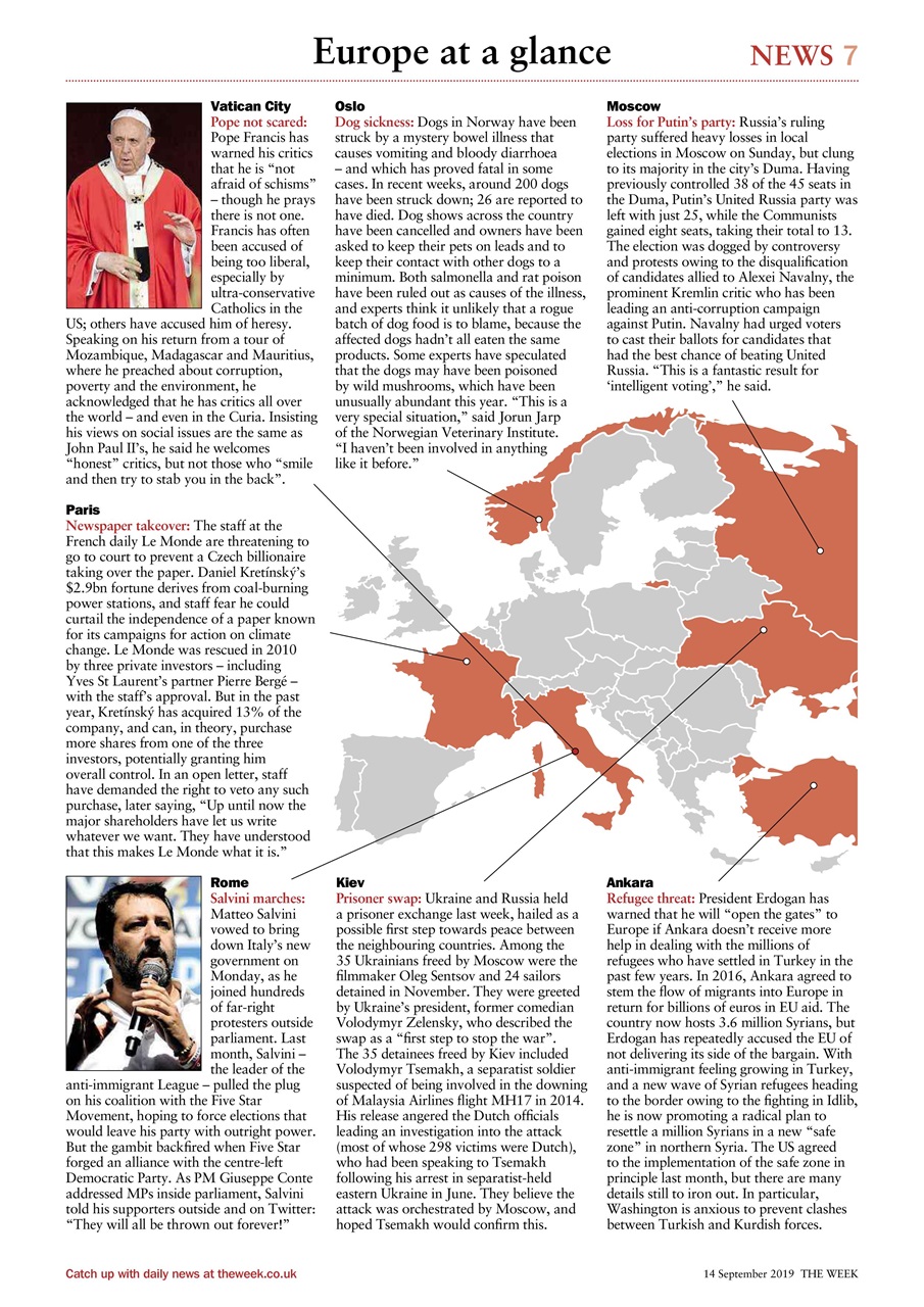 The Week Preview Pages