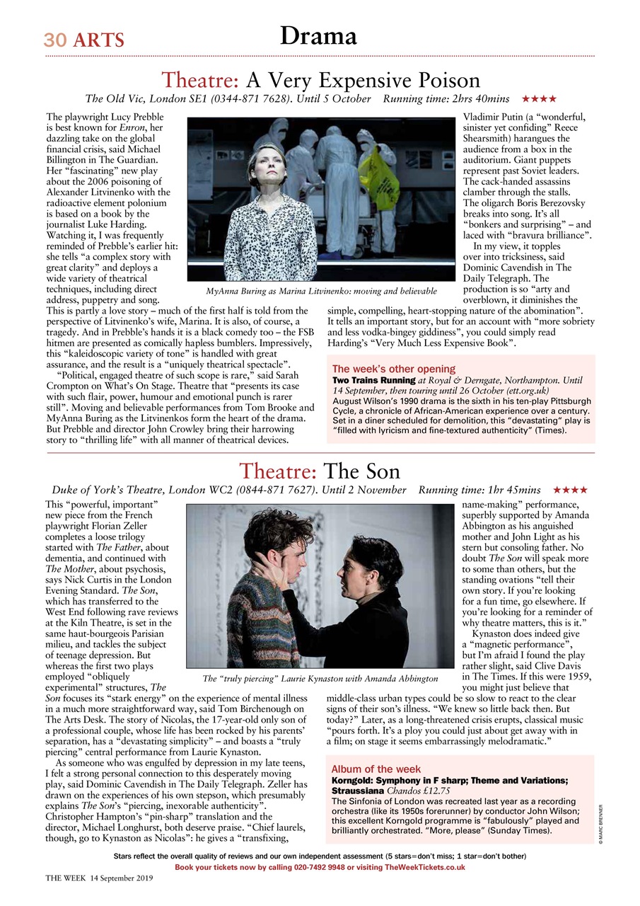 The Week Preview Pages