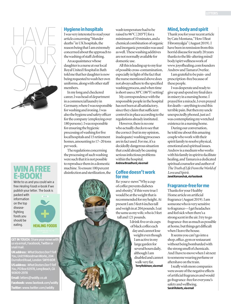 What Doctors Don't Tell You Preview Pages