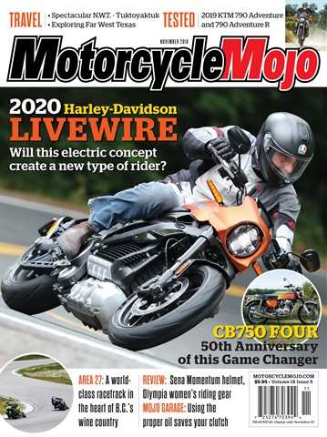 Motorcycle Mojo issue November 2019