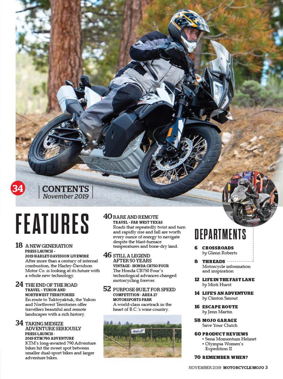 Motorcycle Mojo Preview Pages