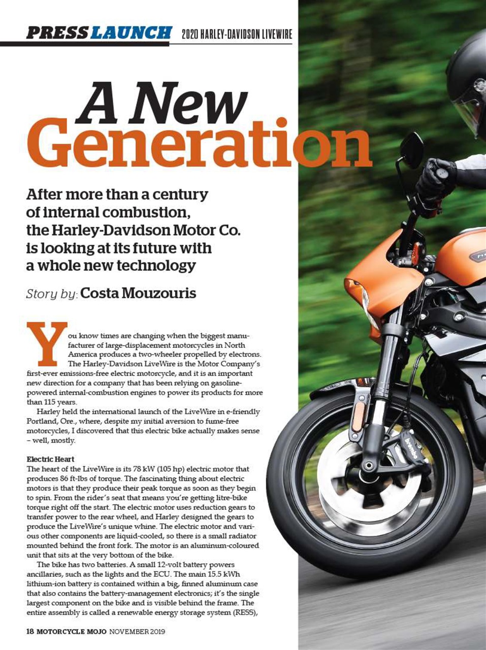 Motorcycle Mojo Preview Pages