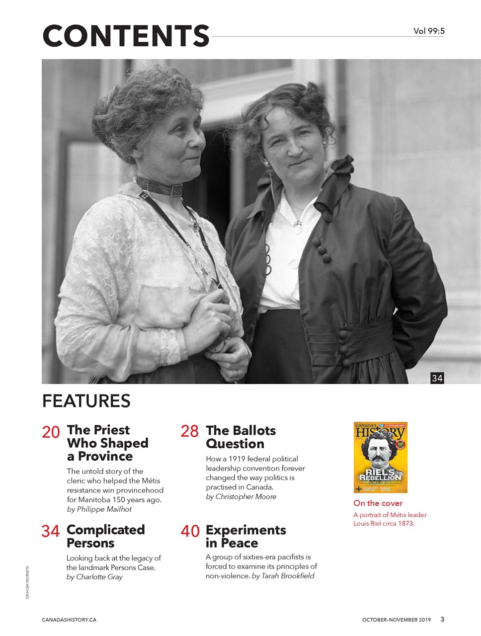 Canada's History Preview Pages