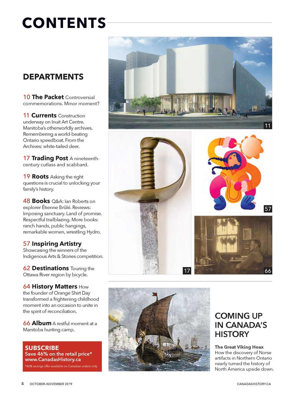 Canada's History Preview Pages