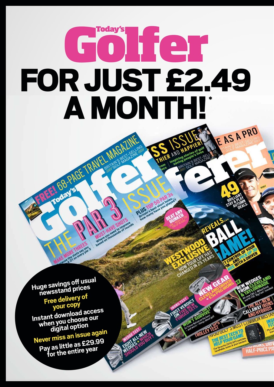 Today's Golfer Preview Pages