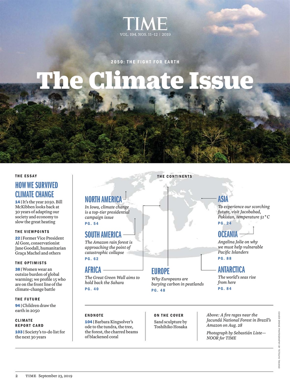 TIME Magazine Europe Preview Pages