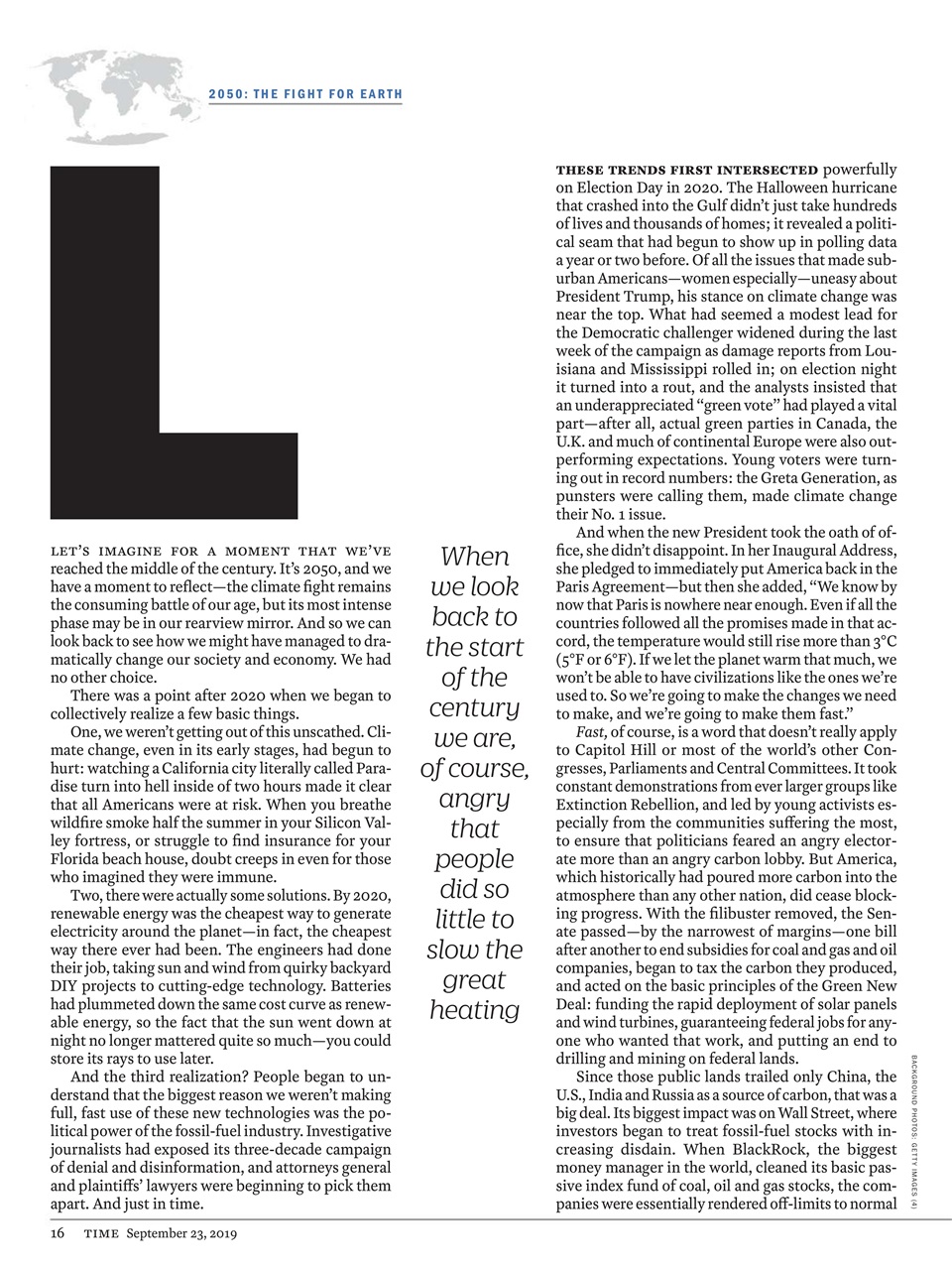 TIME Magazine Europe Preview Pages