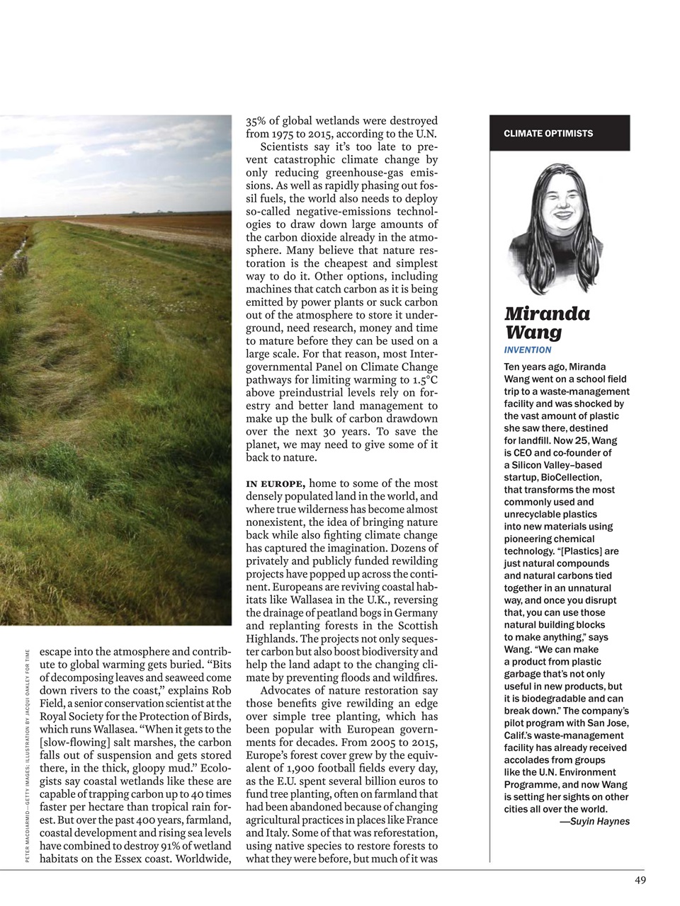 TIME Magazine Europe Preview Pages