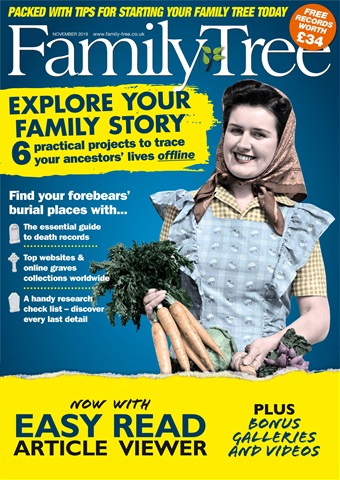 Family Tree issue Family Tree November 2019