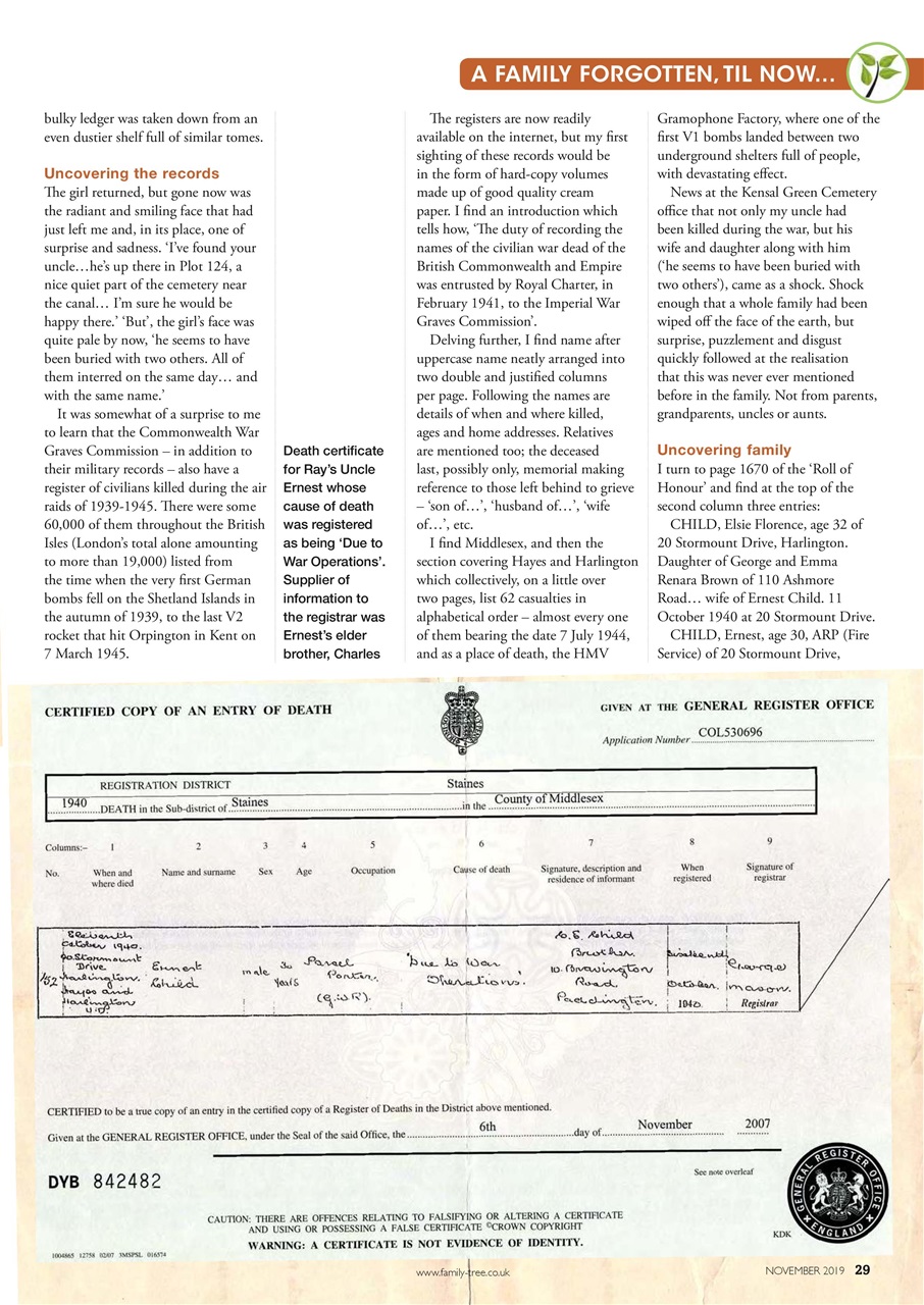 Family Tree Preview Pages