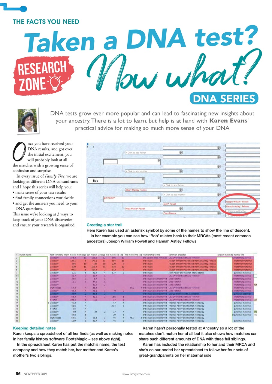Family Tree Preview Pages