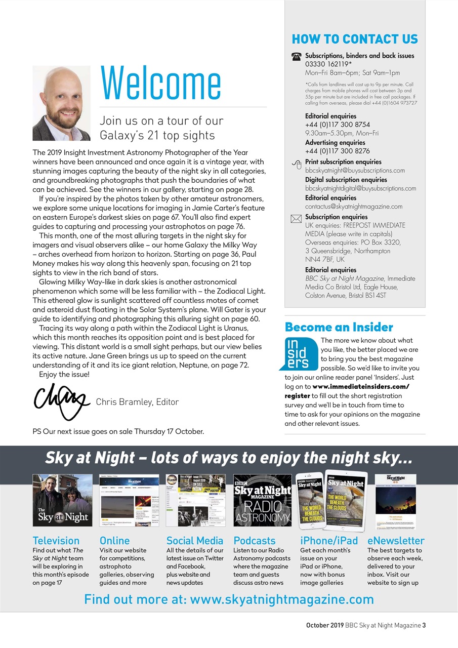 BBC Sky at Night Magazine Preview Pages