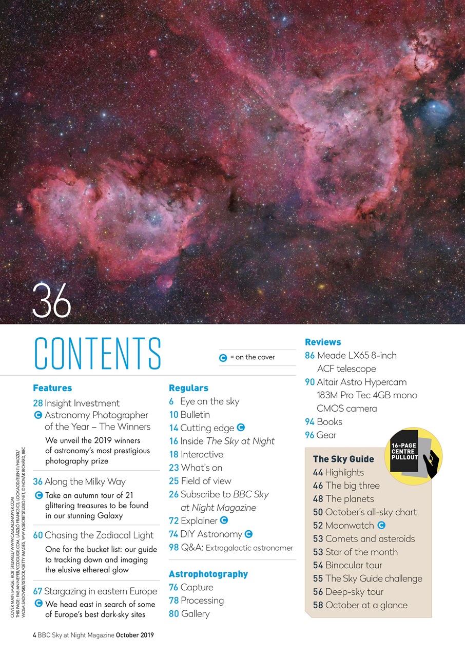 BBC Sky at Night Magazine Preview Pages