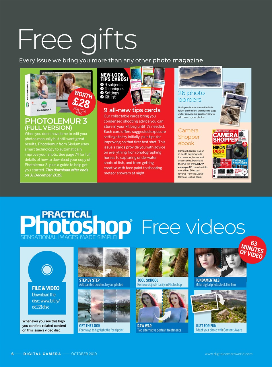 Digital Camera Magazine Preview Pages