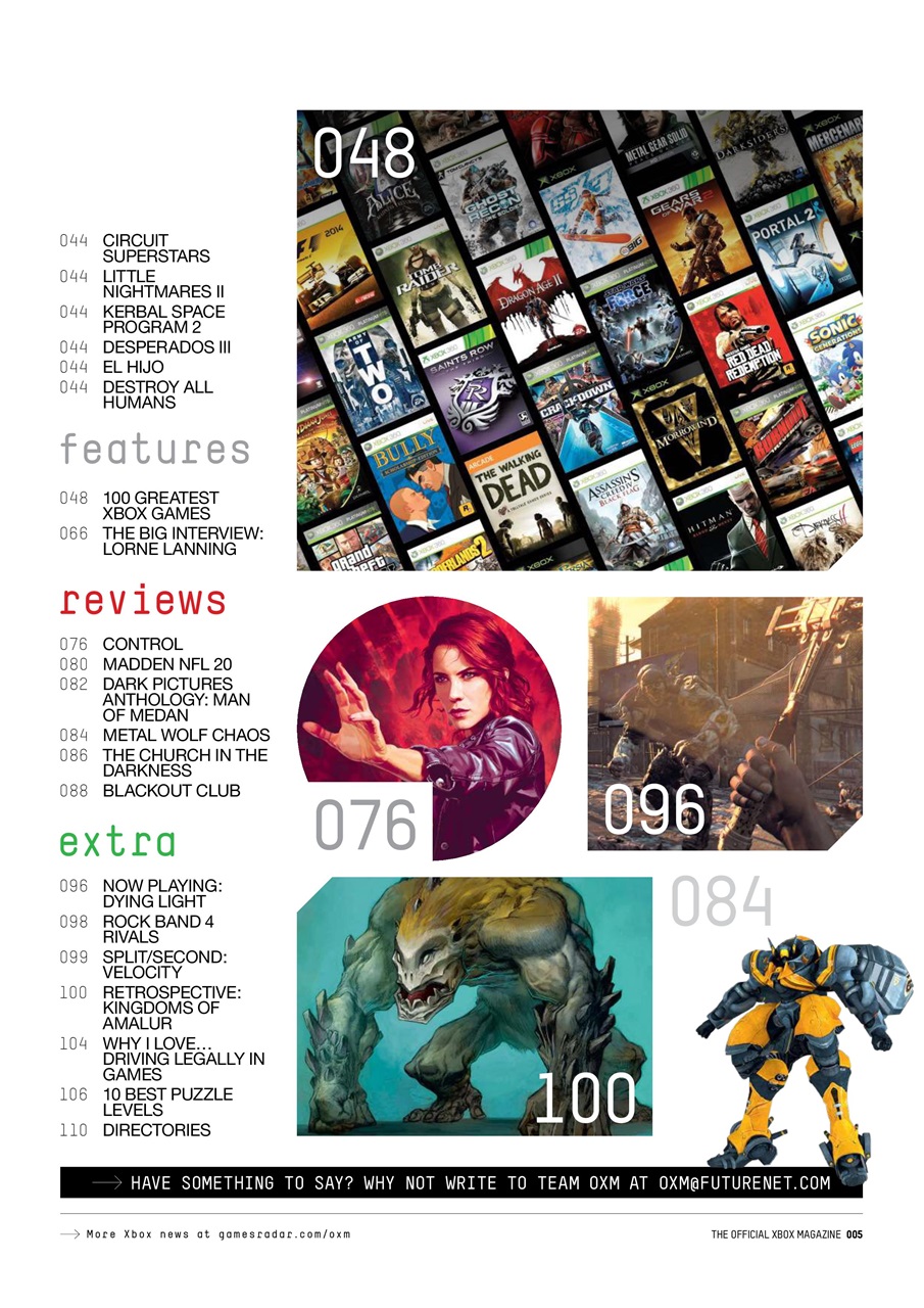 Official Xbox Magazine (UK Edition) Preview Pages