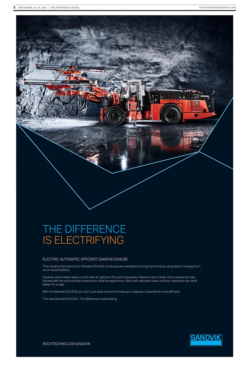 The Northern Miner Preview Pages