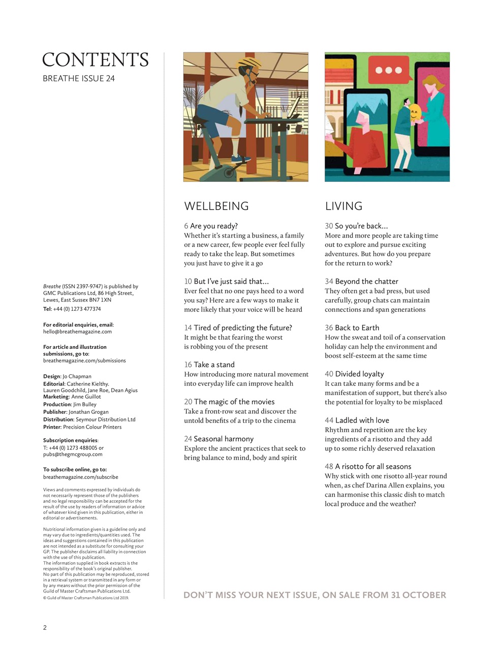 Breathe Preview Pages