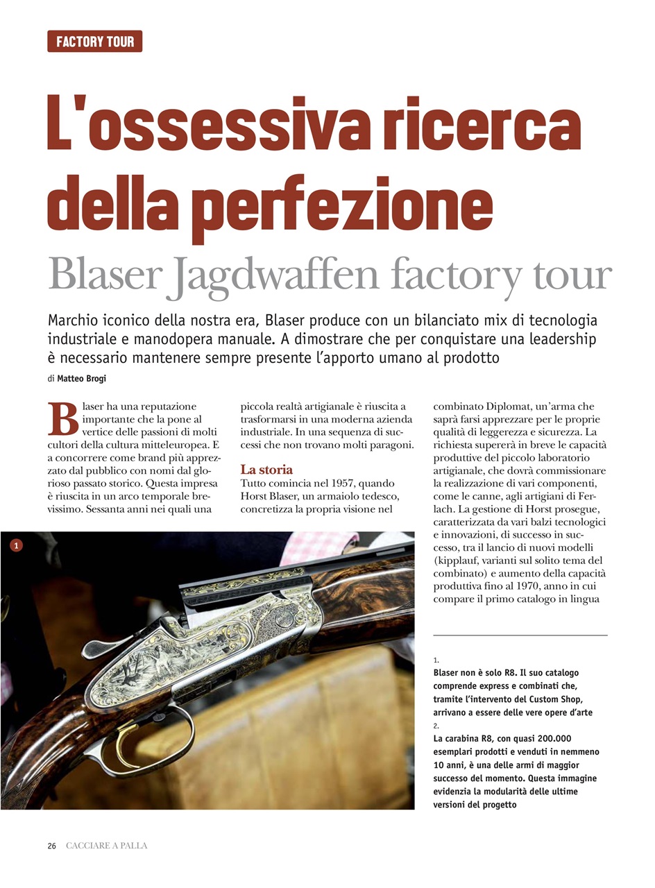 Caccia Magazine Preview Pages