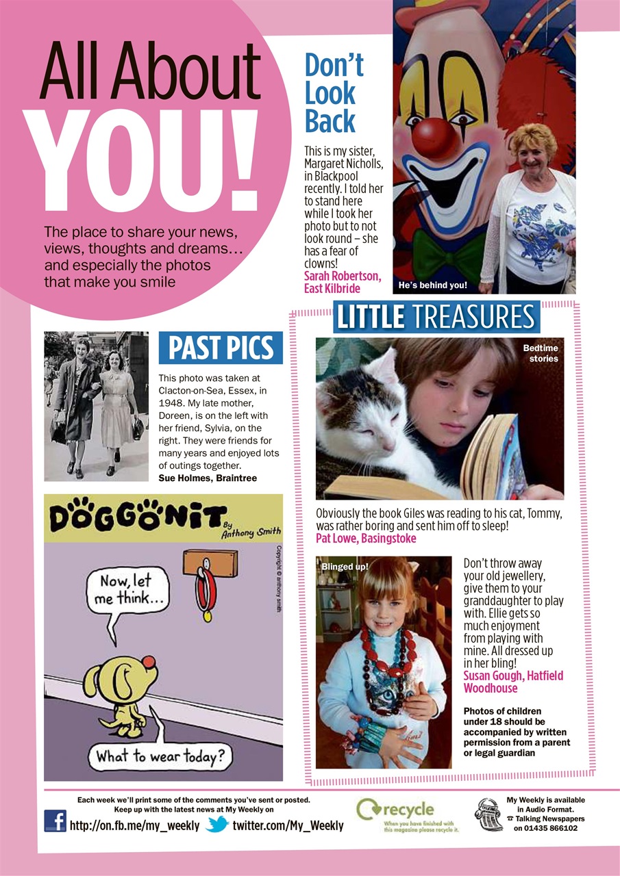 My Weekly Preview Pages