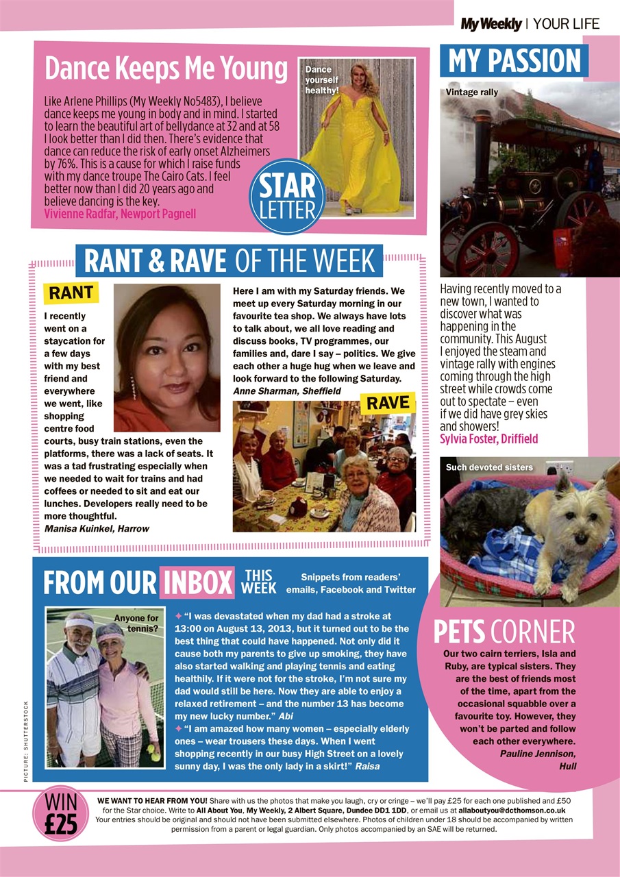 My Weekly Preview Pages