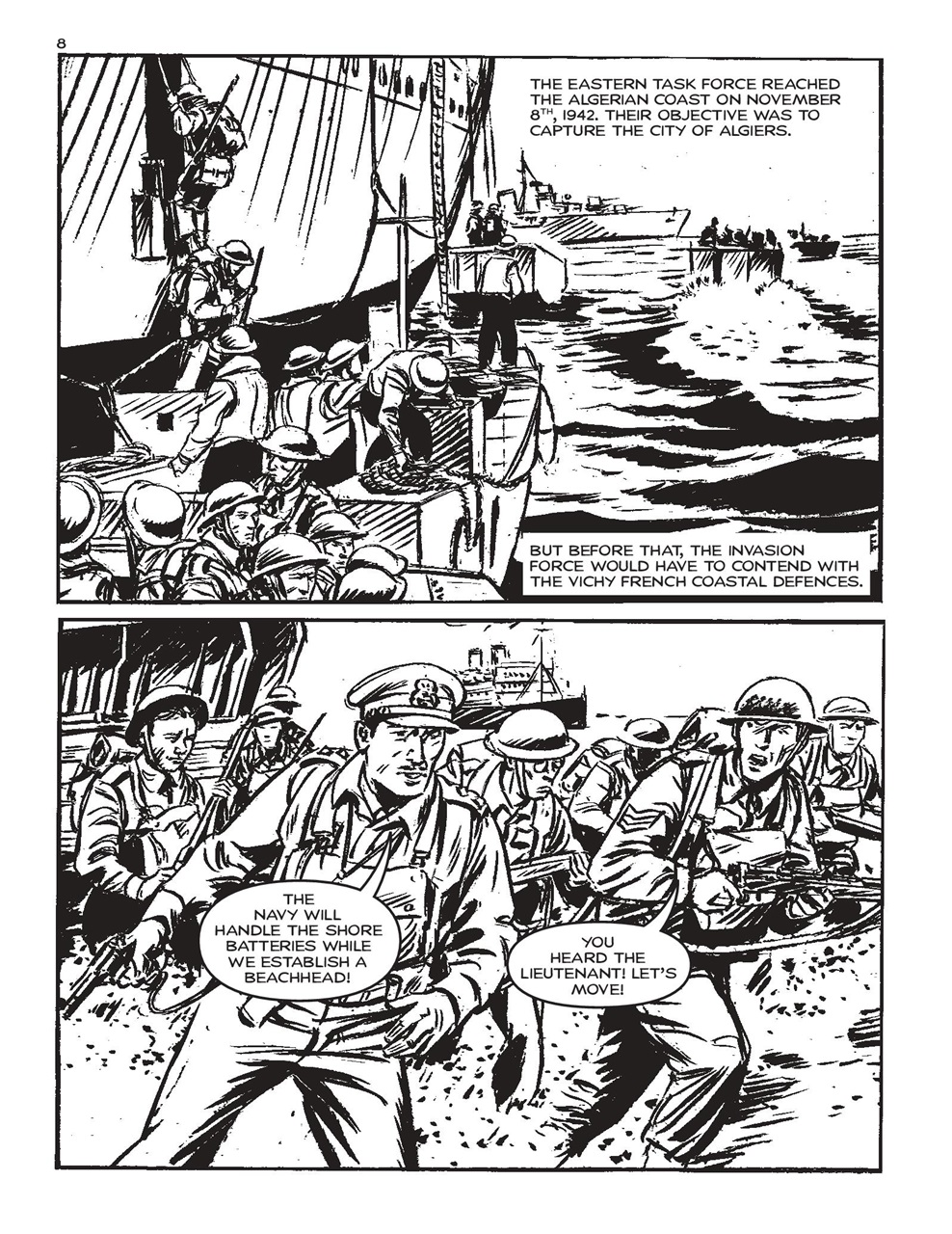 Commando Preview Pages