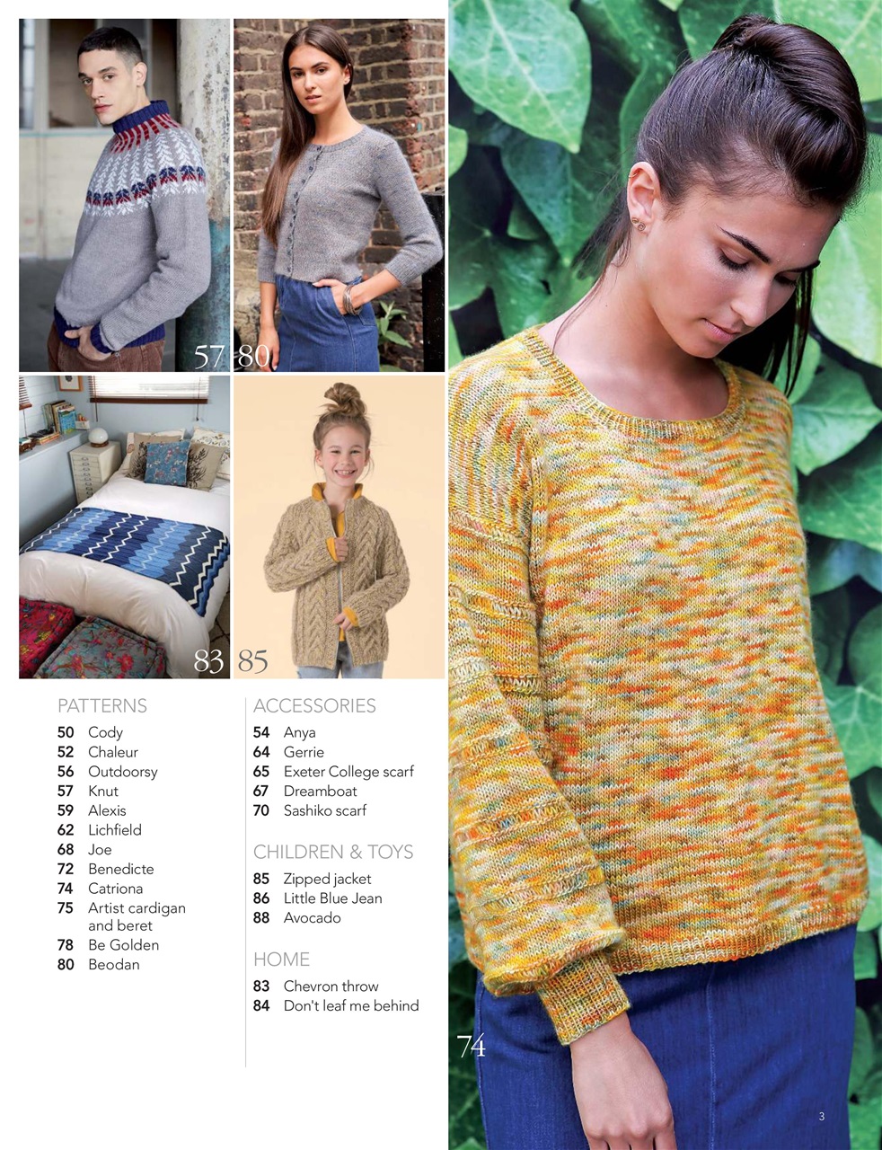 Knitting Preview Pages