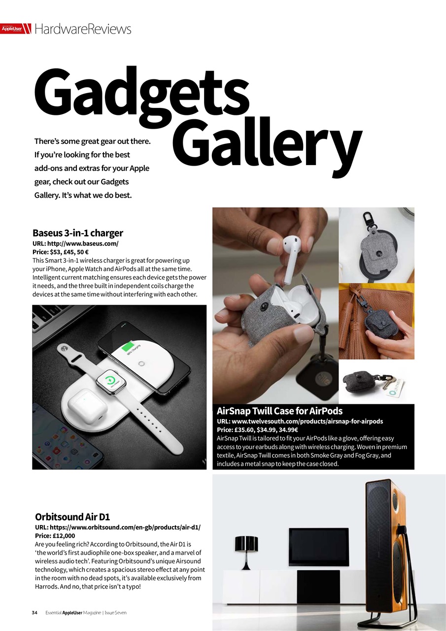 Essential Apple User Preview Pages