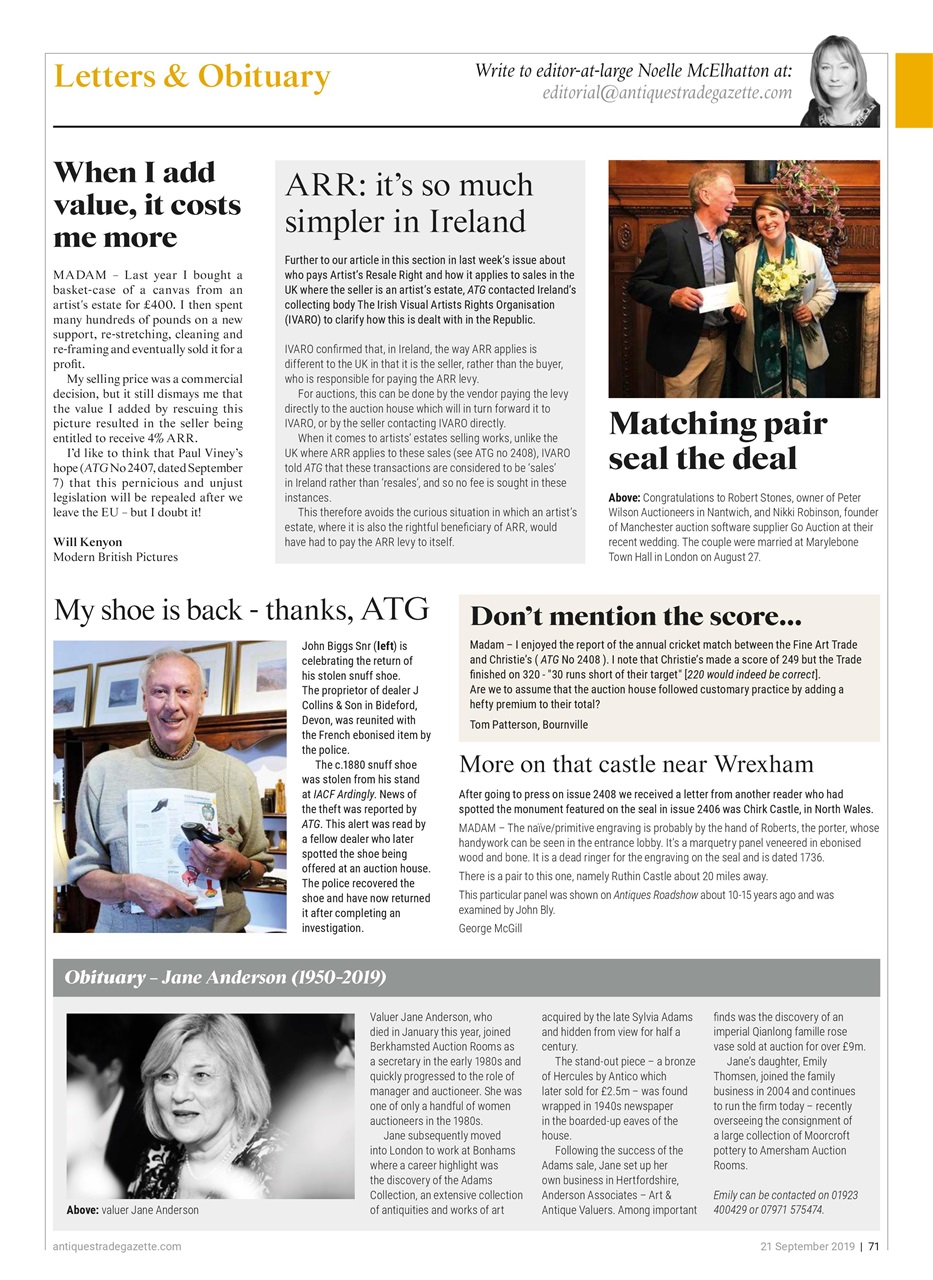 Antiques Trade Gazette Preview Pages