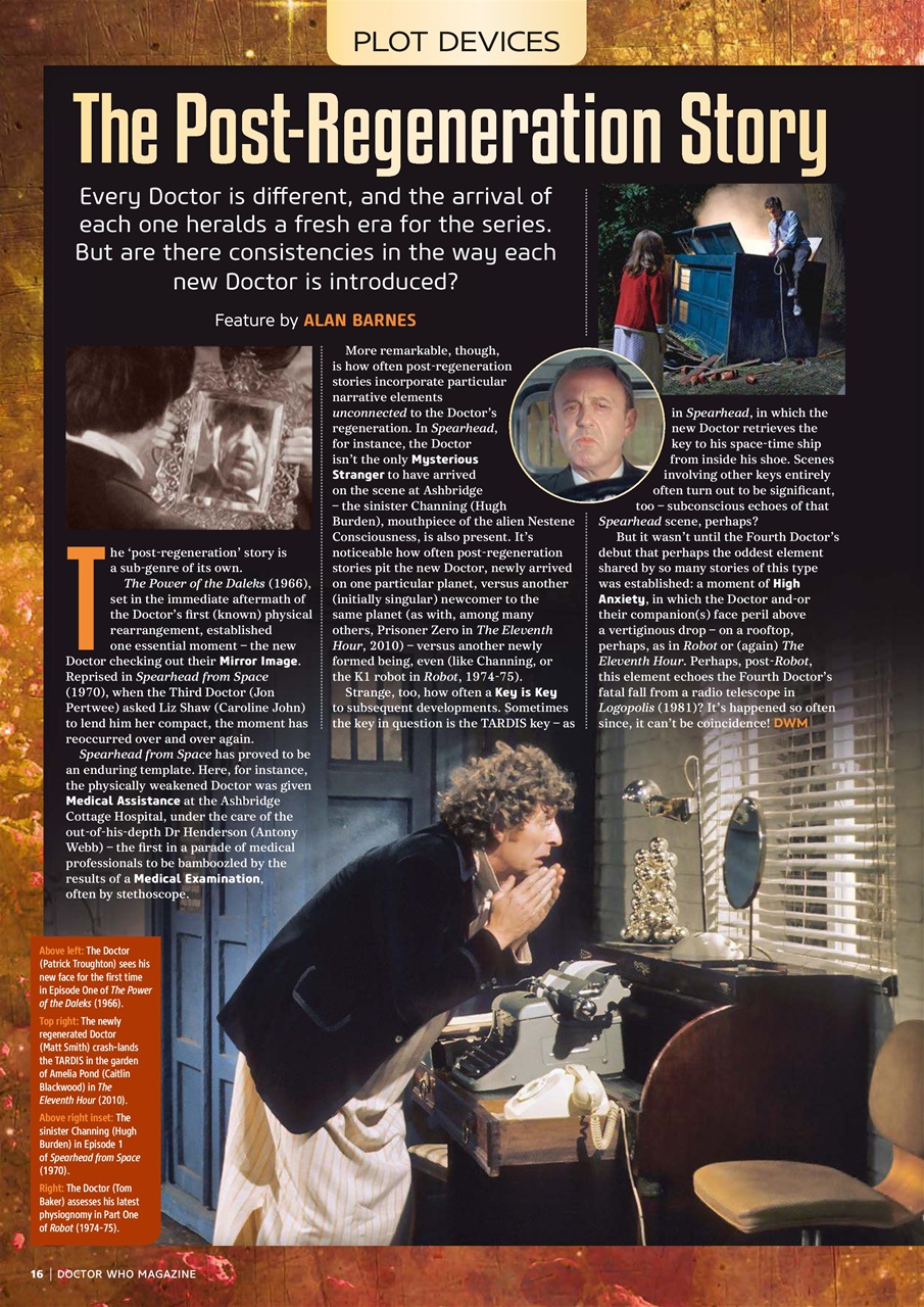 Doctor Who Magazine Preview Pages