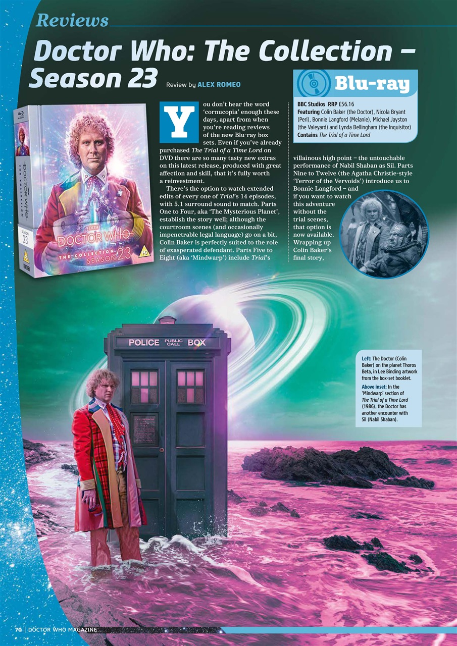 Doctor Who Magazine Preview Pages