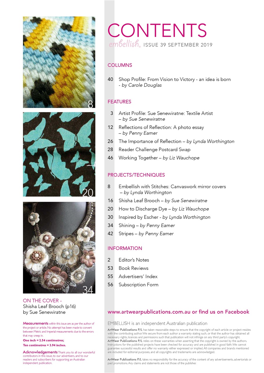 Embellish Preview Pages