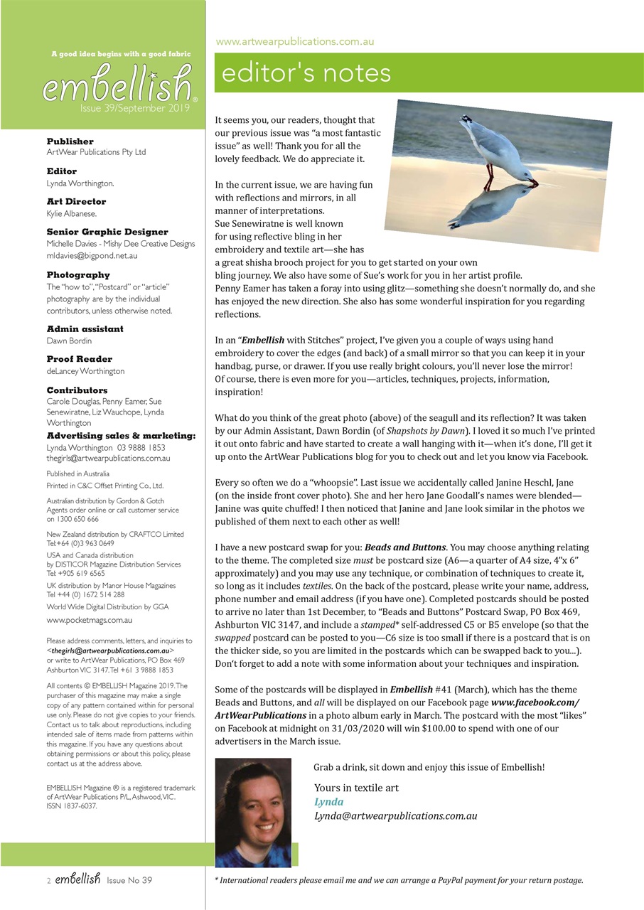 Embellish Preview Pages