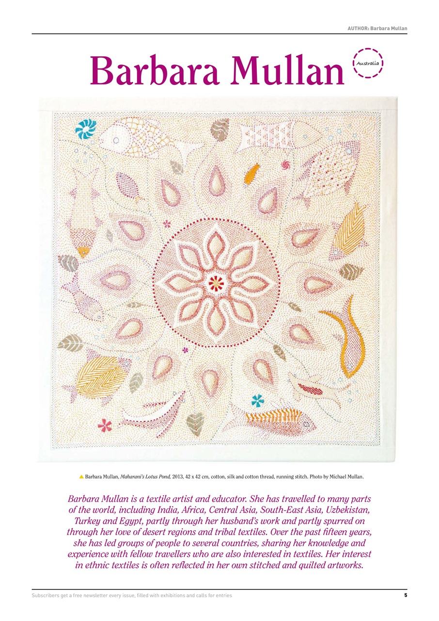 Textile Fibre Forum Preview Pages