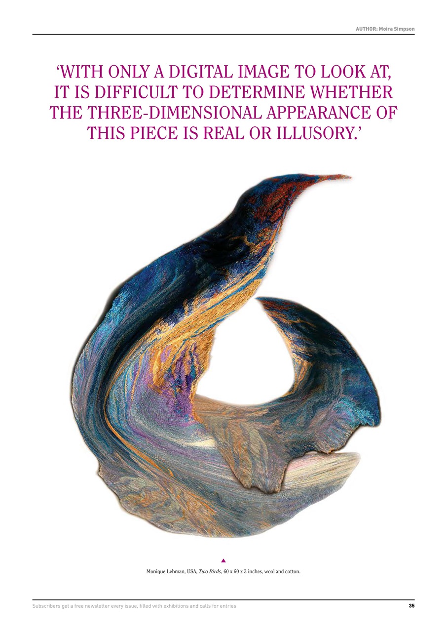 Textile Fibre Forum Preview Pages