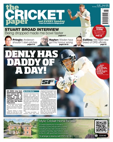 The Cricket Paper issue 15th September 2019
