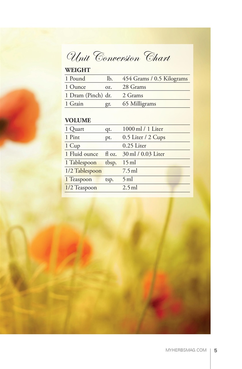 My Herbs Magazine Preview Pages