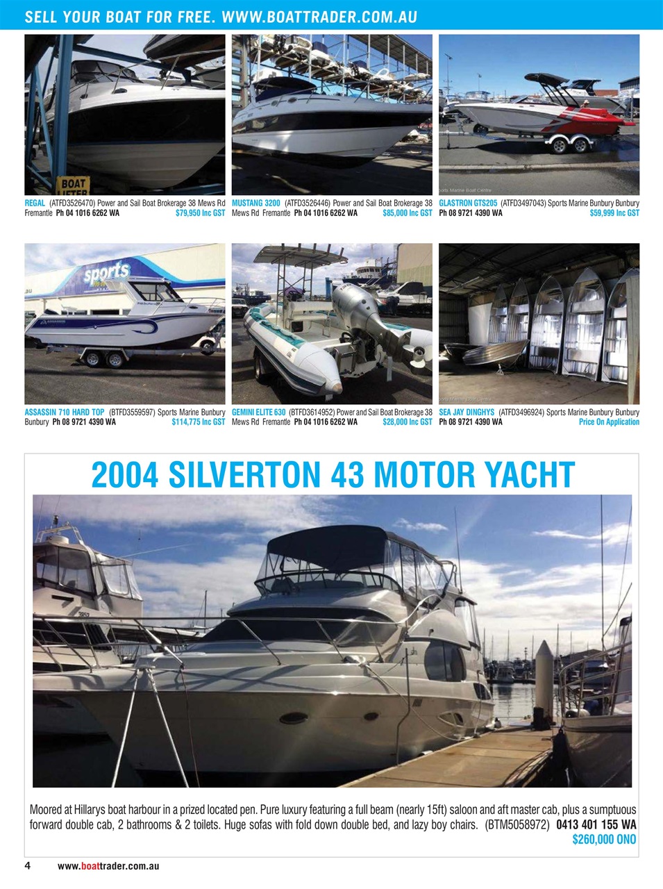 Boat Trader Australia Preview Pages