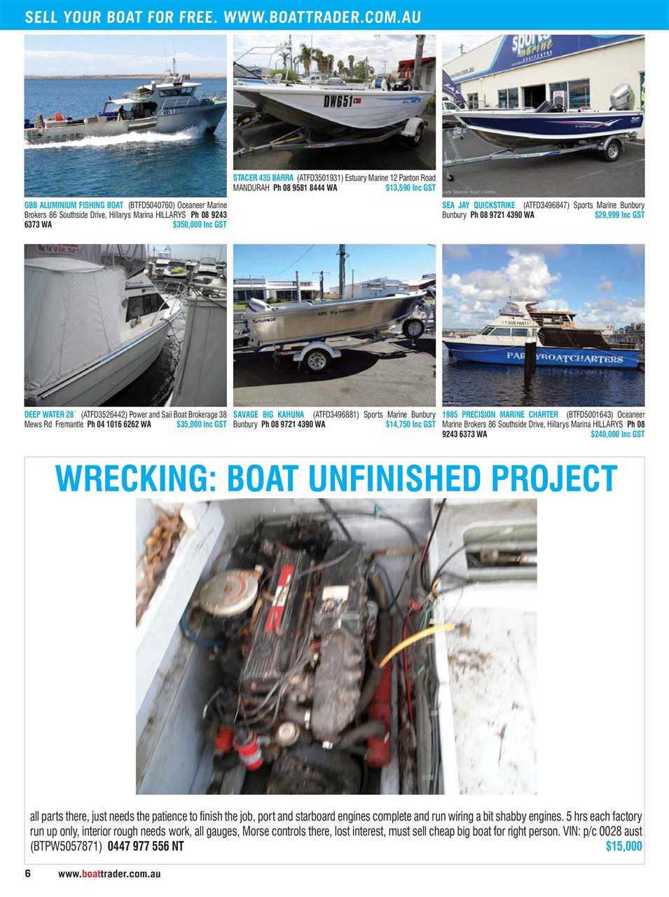 Boat Trader Australia Preview Pages