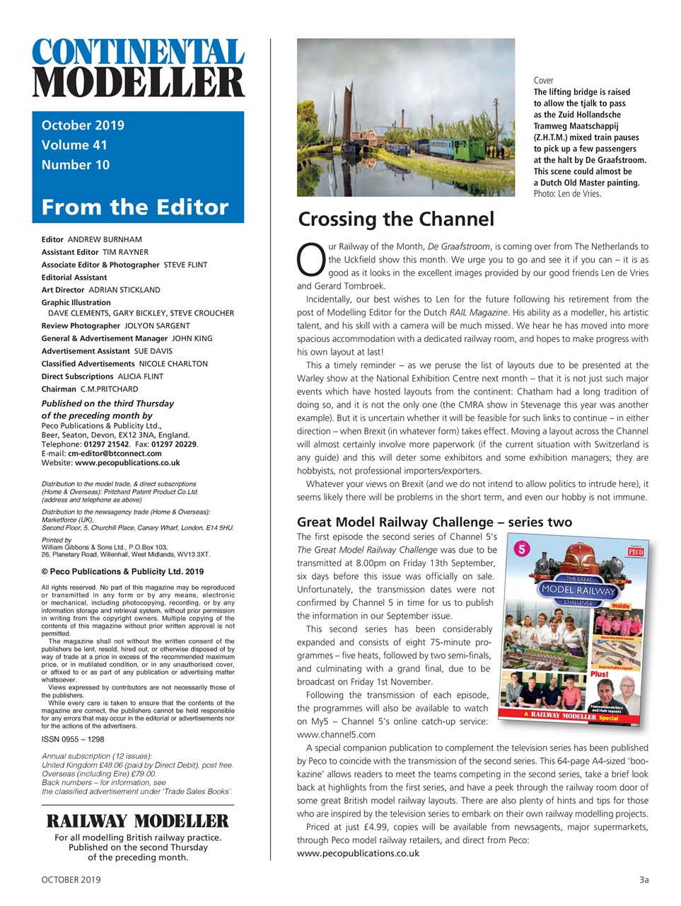 Continental Modeller Preview Pages