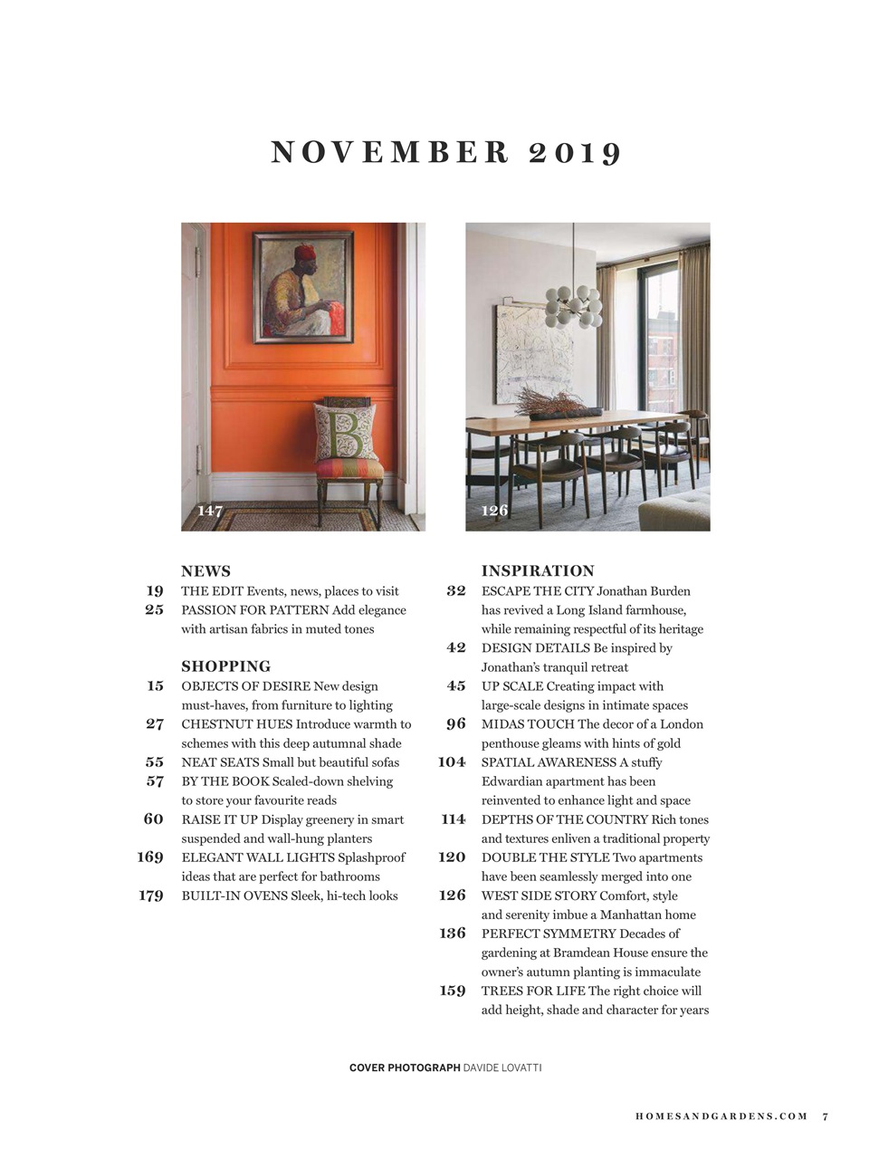 Homes & Gardens Preview Pages