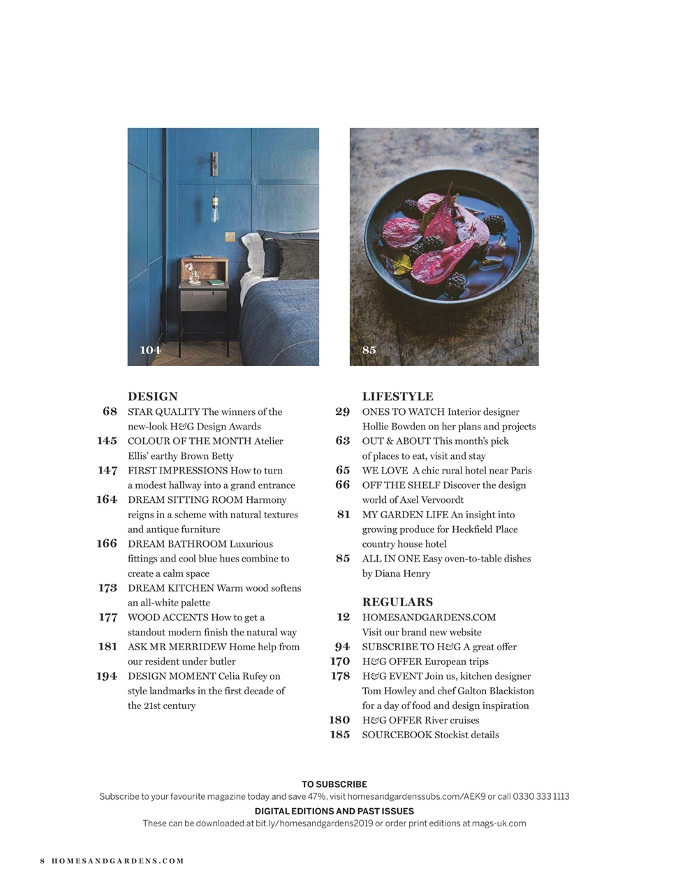 Homes & Gardens Preview Pages