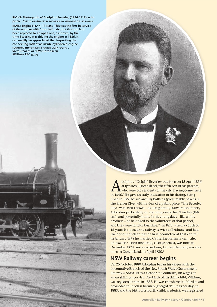 Australian Railway History Preview Pages
