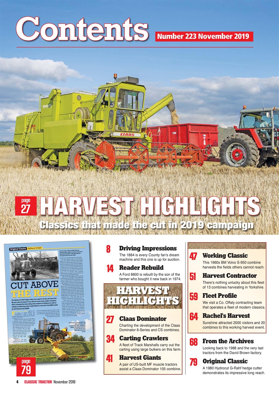 Classic Tractor Preview Pages