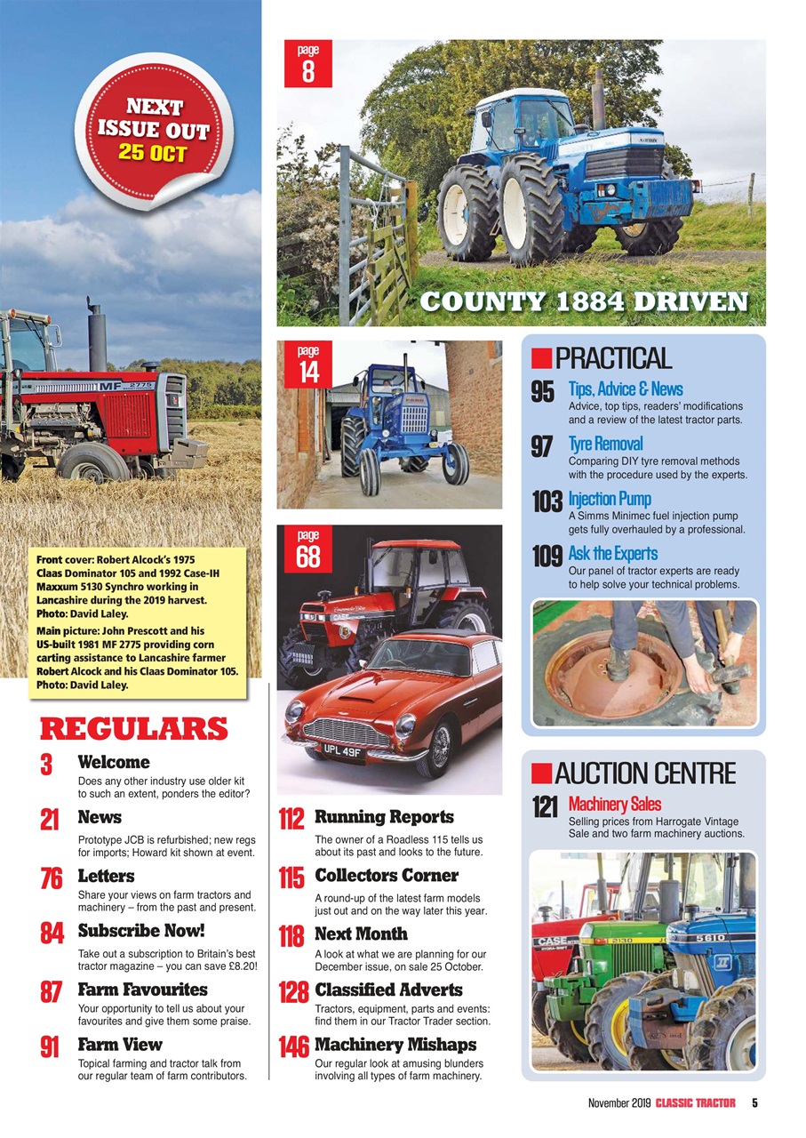 Classic Tractor Preview Pages