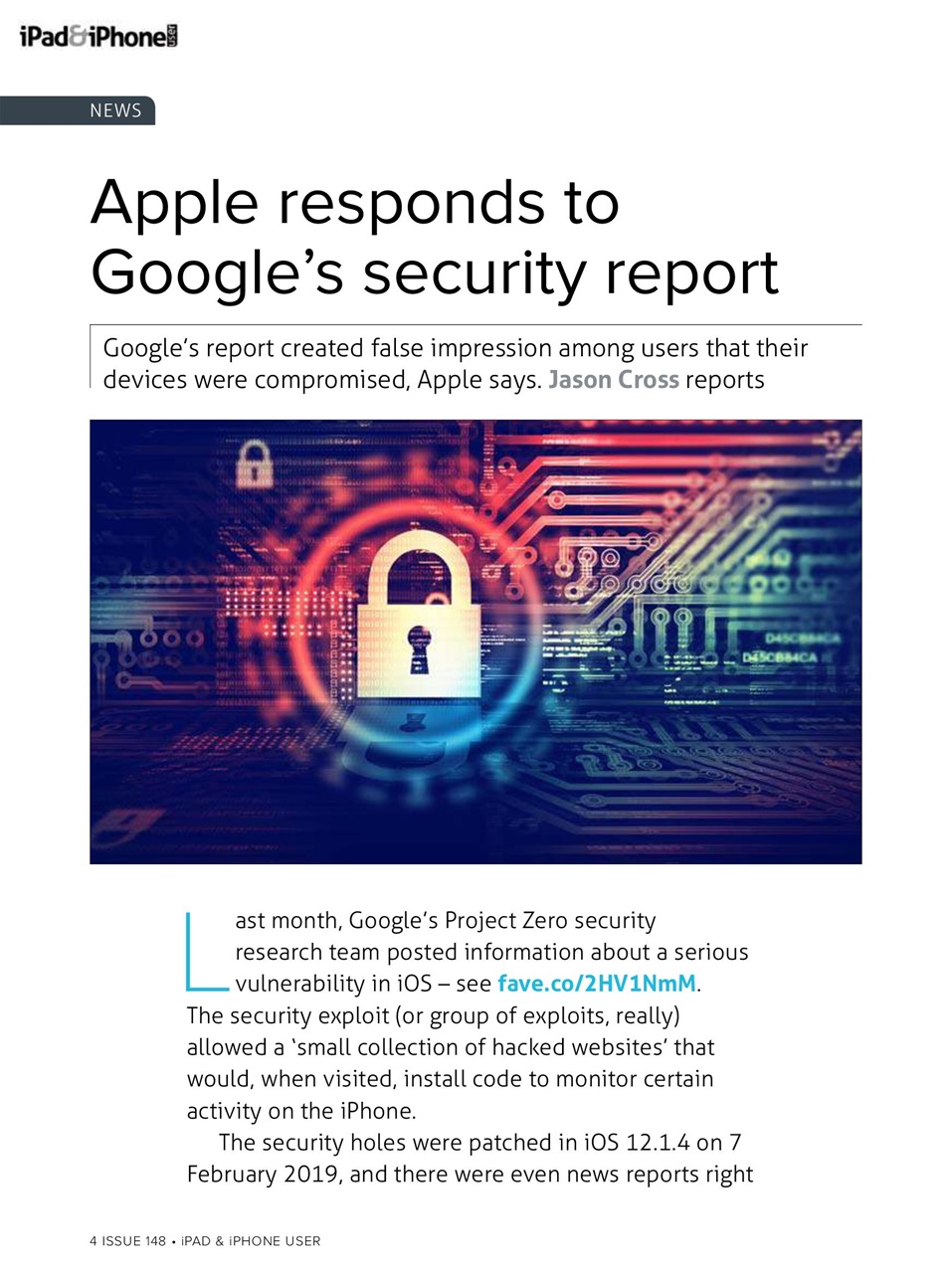 iPad and iPhone User Preview Pages