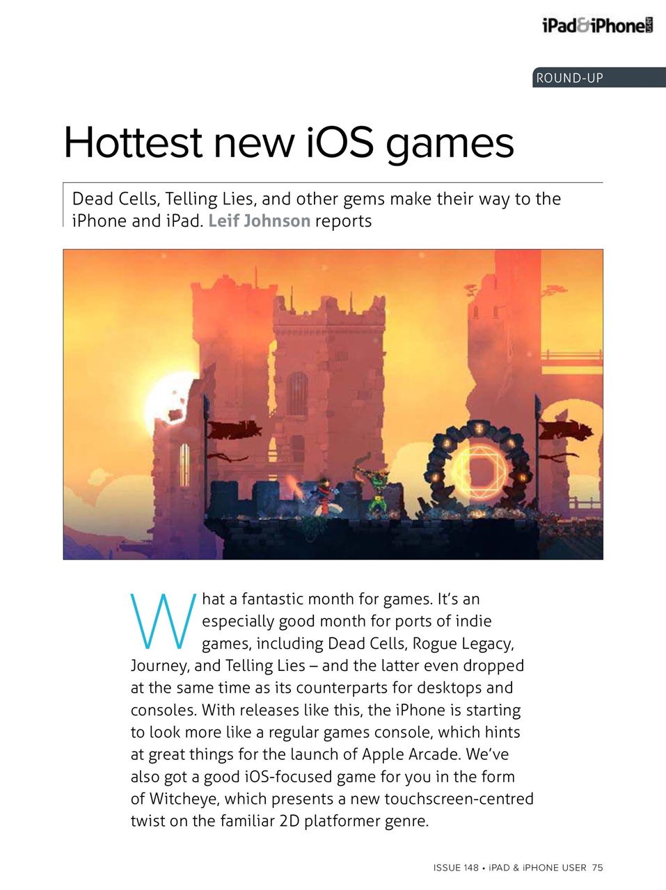 iPad and iPhone User Preview Pages
