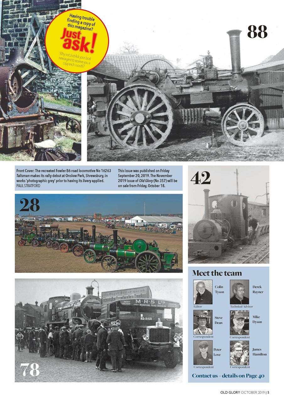 Old Glory Magazine Preview Pages