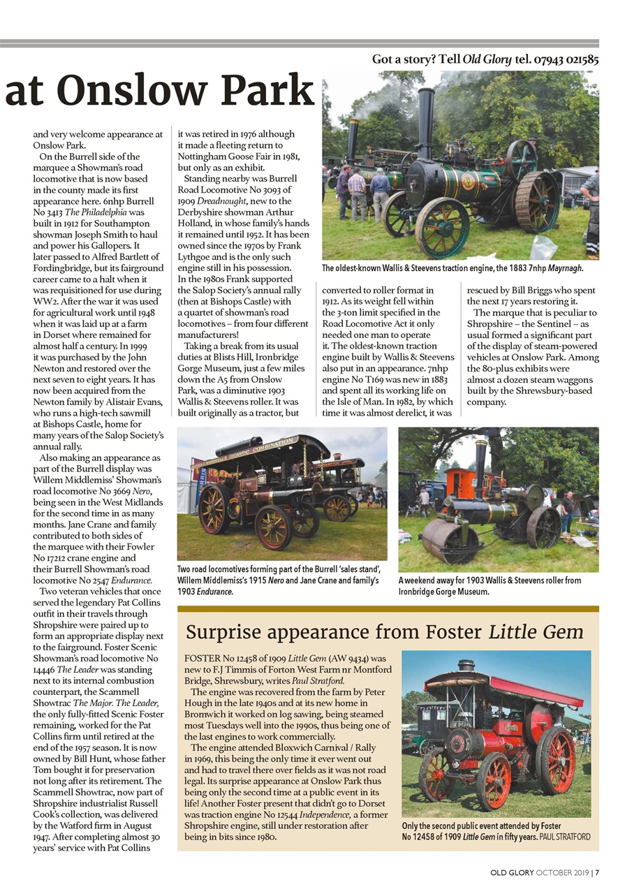 Old Glory Magazine Preview Pages