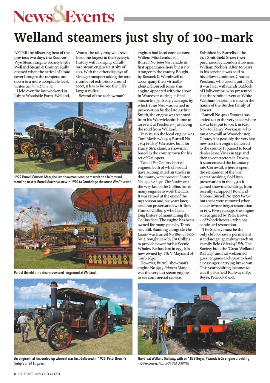 Old Glory Magazine Preview Pages