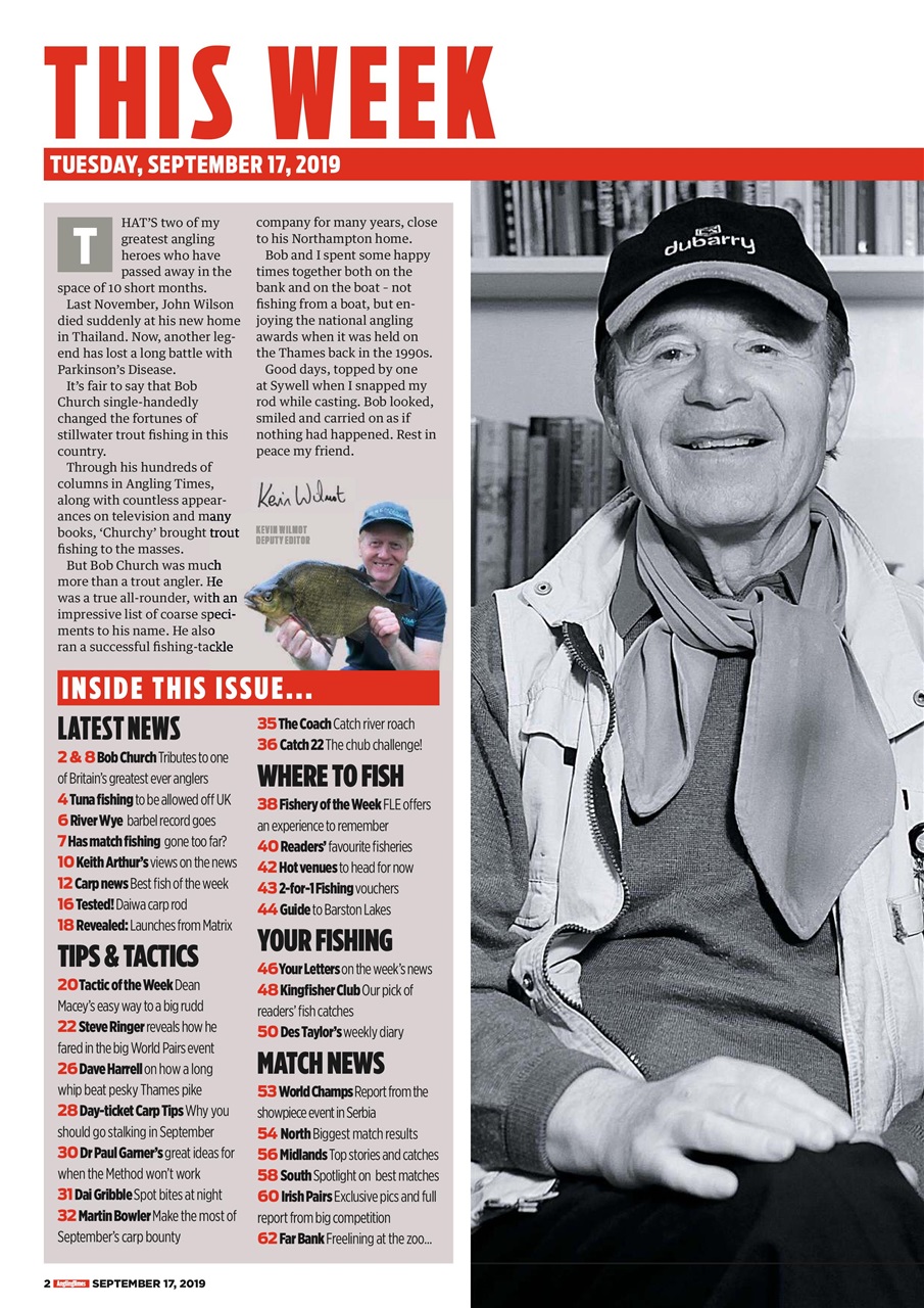 Angling Times Preview Pages